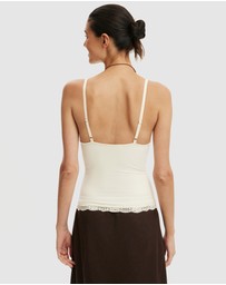 Cotton On - Hold Me Lace Trim Cami