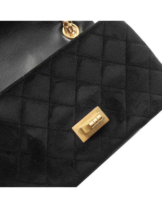Pre-Loved by Azura Reborn - Pre-Loved Reissue 2.55 Quilted Velvet Single Flap