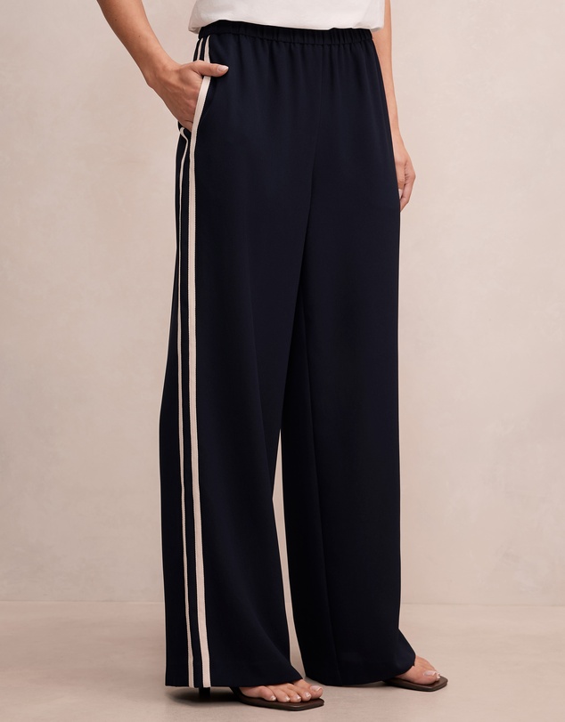 Forever New - Chloe Side Striped Wide Leg Pants
