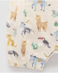Purebaby - Short Leg Overall -Kids-Babies