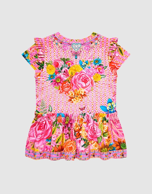 Camilla - Frilled Tee Dress - Babies