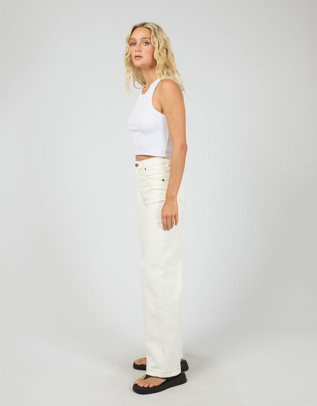 All About Eve - Jacqui Wide Leg Vintage White