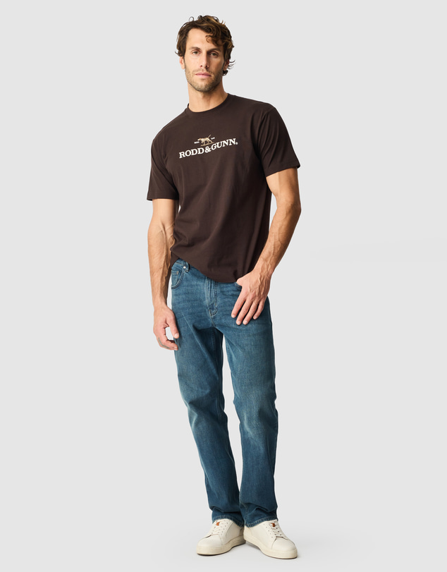 Rodd & Gunn - The Peaks Logo Tee