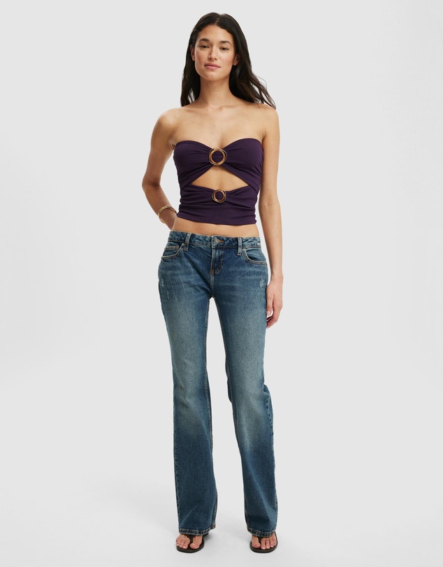 Cotton On - Scarlette Trim Detail Tube Top