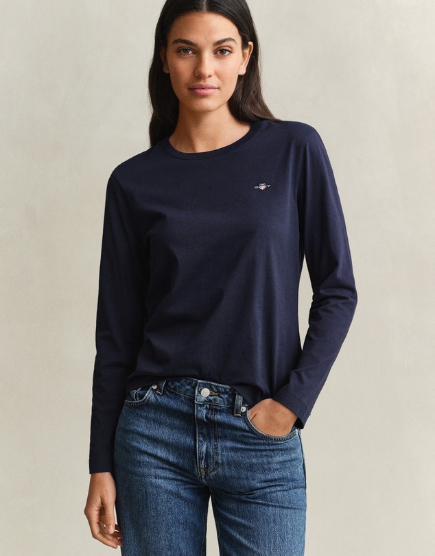 Gant - Shield Long Sleeve T-Shirt