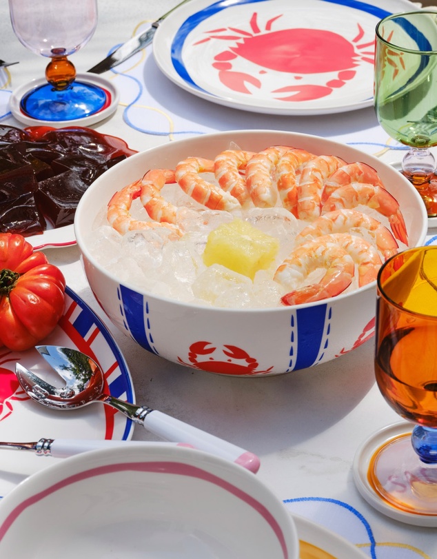 In The Roundhouse - Seafood Serving Set