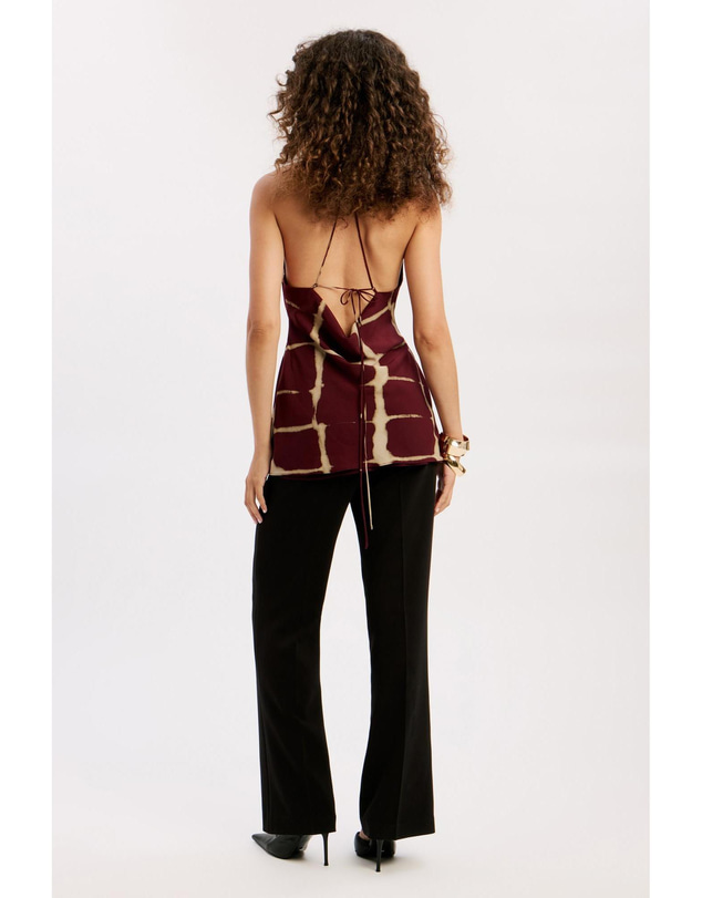 Bardot - Pascal Printed Cowl Neck Top