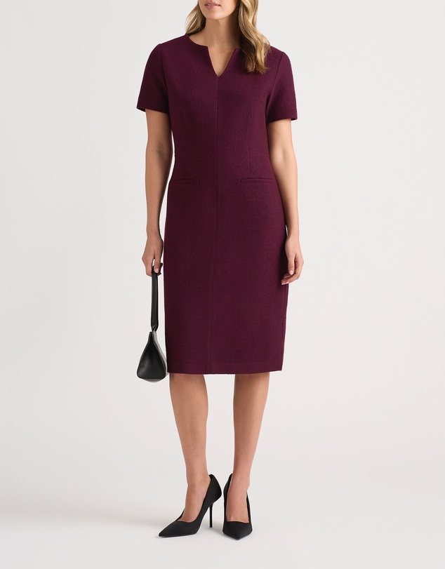 David Lawrence - Bronwyn Felted Wool Dress