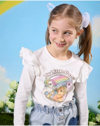 Rock Your Kid - My Little Pony Tee in Cream