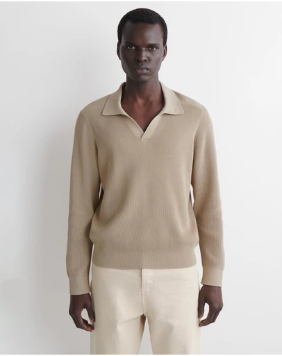 COS - Cotton Polo Jumper