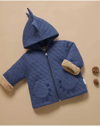 Purebaby - Quilted Dragon Jacket -Kids-Babies