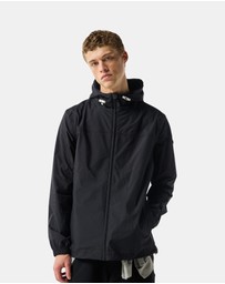 Hunter - Unisex Play Packable Shell Rain Jacket in Black