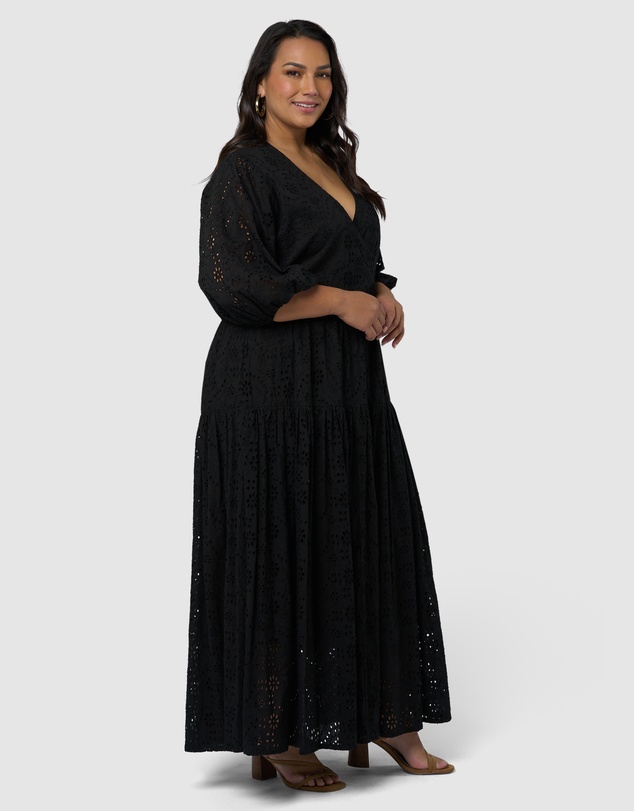 Something 4 Olivia - Katrina Broderie Maxi Dress