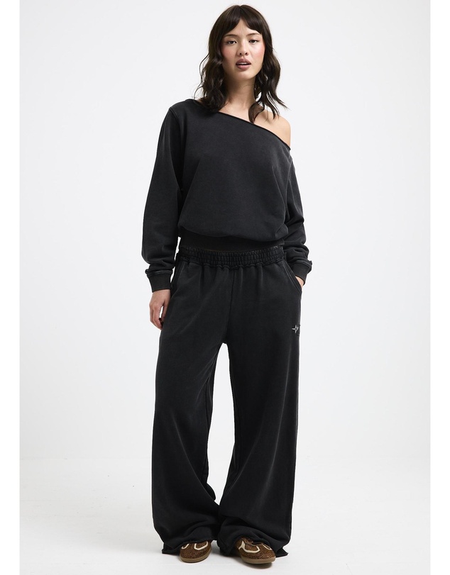 Insight - Hana Off Shoulder Fleece Jumper