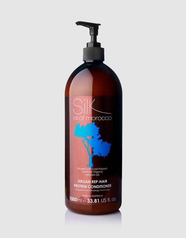 Silk Oil of Morocco - Argan REP-Hair Protein Conditioner - 1 Litre