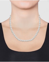 Elli Jewelry - Jewelry Set Shell Pearls Beads in 925 Sterling Silver