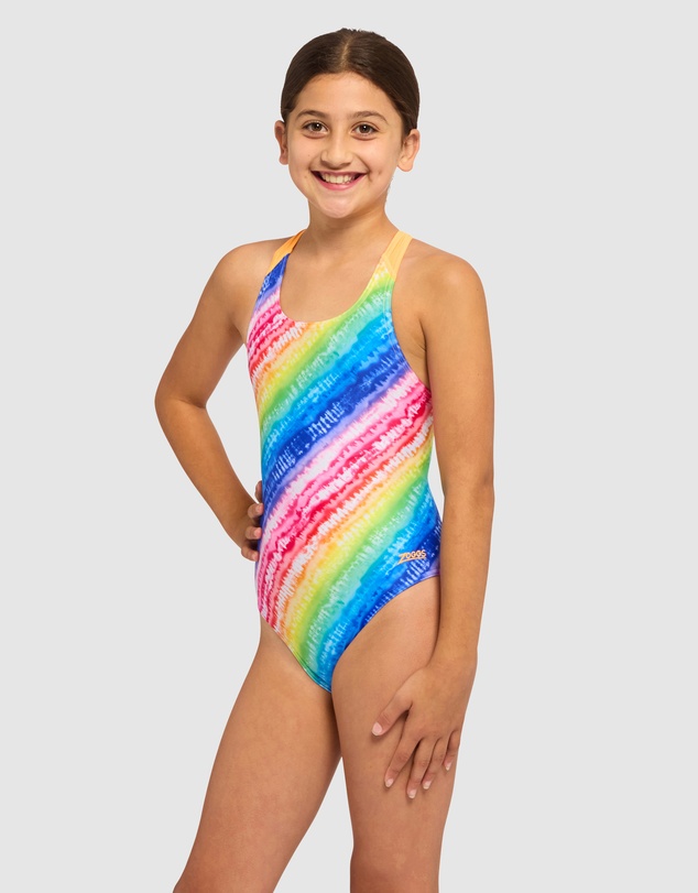 Zoggs - Ripple Flyback Swimsuit - Kids-Teens