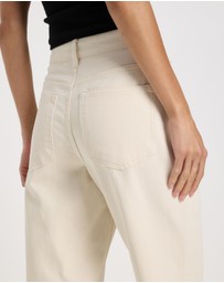Minima Esenciales - High Rise Straight Leg Jeans