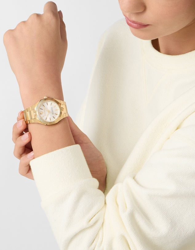 Plein Sport - PLEIN METRONAUT 36mm Champagne Dial and gold-tone bracelet