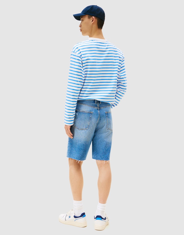 Tommy Jeans - Isaac Relaxed Straight Leg Denim Shorts