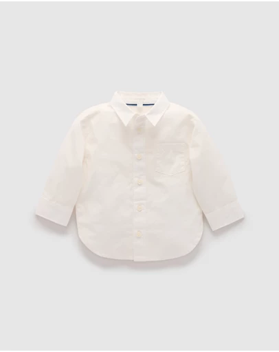 Purebaby - Classic Shirt - Babies-Kids