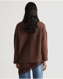 Decjuba - Milena Seam Detail Knit Jumper