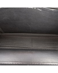 Pre-Loved by Azura Reborn - Pre-Loved Chevron Lambskin Boy Wallet on Chain