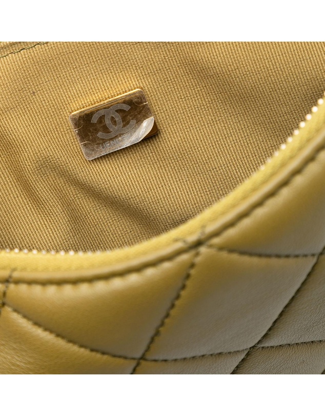 Pre-Loved by Azura Reborn - Pre-Loved Paris Dakar Quilted Lambskin Mixed Chain Hobo