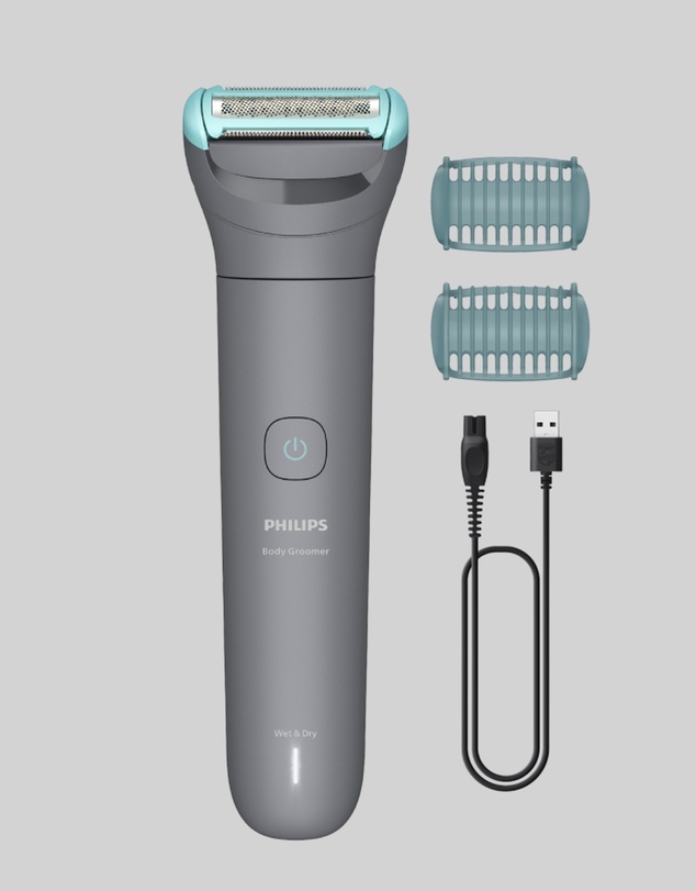 Philips - Philips Series 3000 Body Groomer Grey