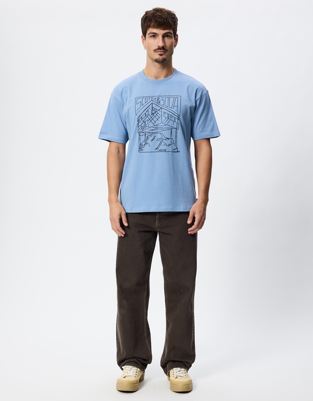 Scotch & Soda - Relaxed Fit Logo T-Shirt