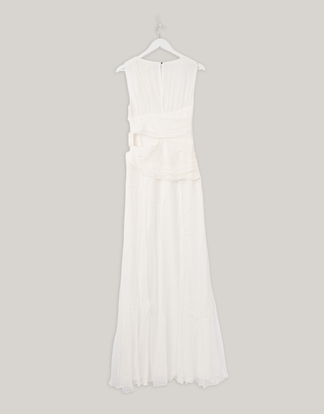 Revibe - Repaired Shona Joy Claude Side Split Maxi Dress - AU 8