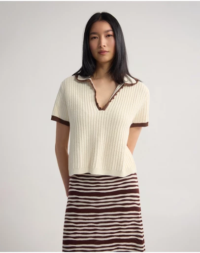 Oxford - Talia Polo Knit