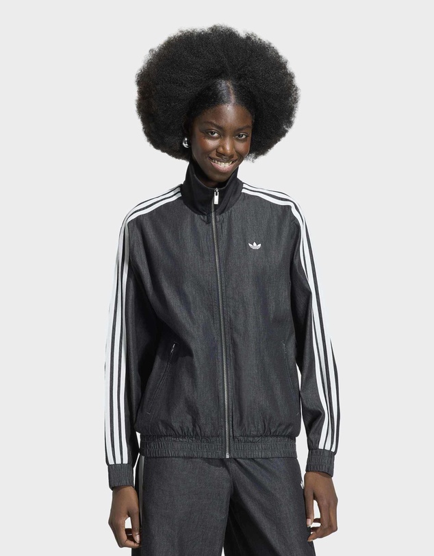 adidas Originals - ADIDAS ORIGINALS SUMMER GLOW LIGHT DENIM FIREBIRD TRACK TOP Womens