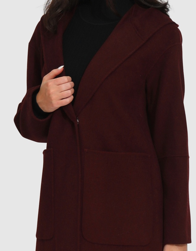Belle & Bloom - Walk This Way Wool Blend Oversized Coat
