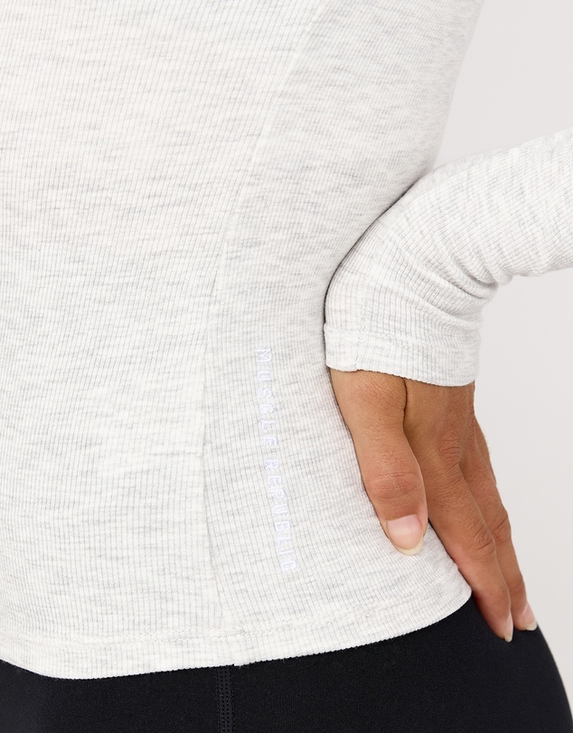 Muscle Republic - Stance V2 Ribbed Long Sleeve Top
