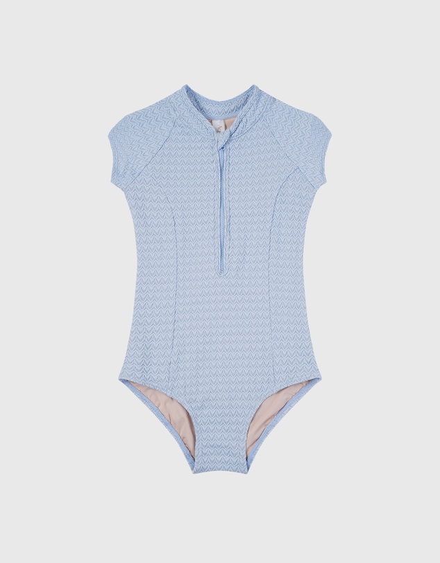 Aqua Blu Kids - Stepping Stones Cap Sleeve One Piece - Kids