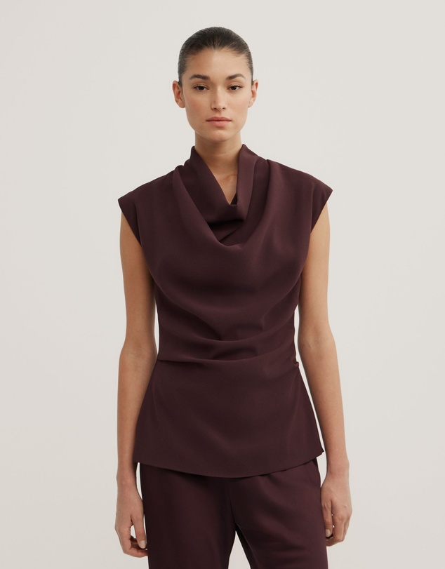 Witchery - Crepe Cowl Tank Top