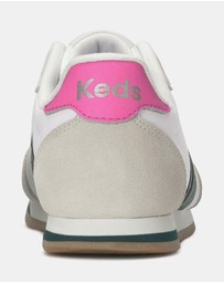 Keds - Revival Suede/Leather Cream/Green