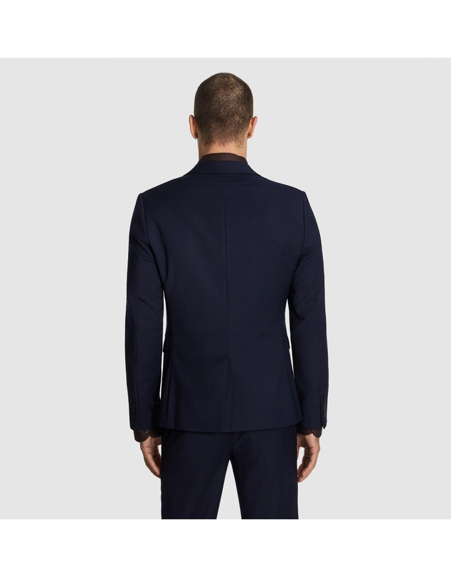 yd. - Atlas Wool Blend Slim Suit Jacket