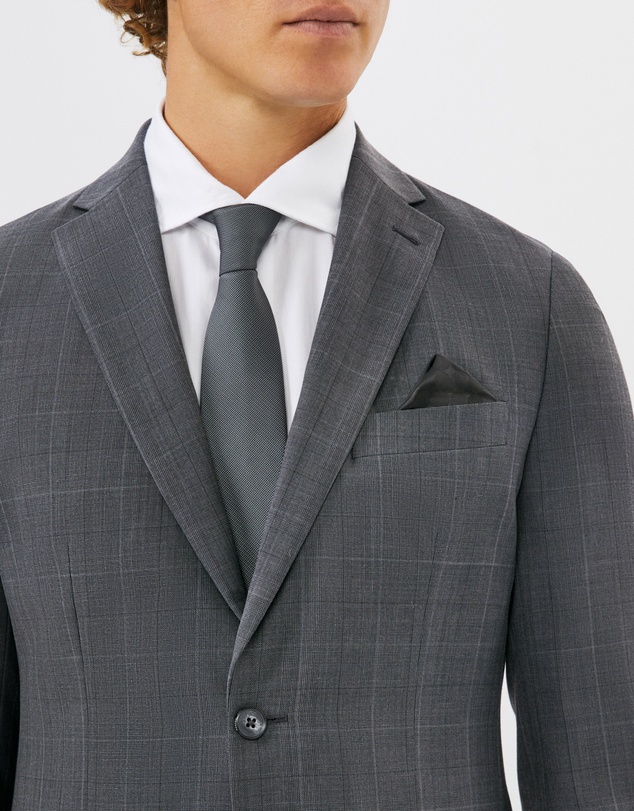 Van Heusen - Wool Check Suit Jacket