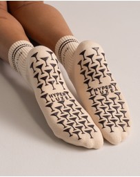 HyperLuxe The Label - Pilates Crew Sock