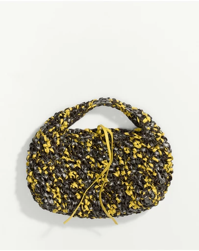 M.N.G - Handmade Woven Leather Handbag