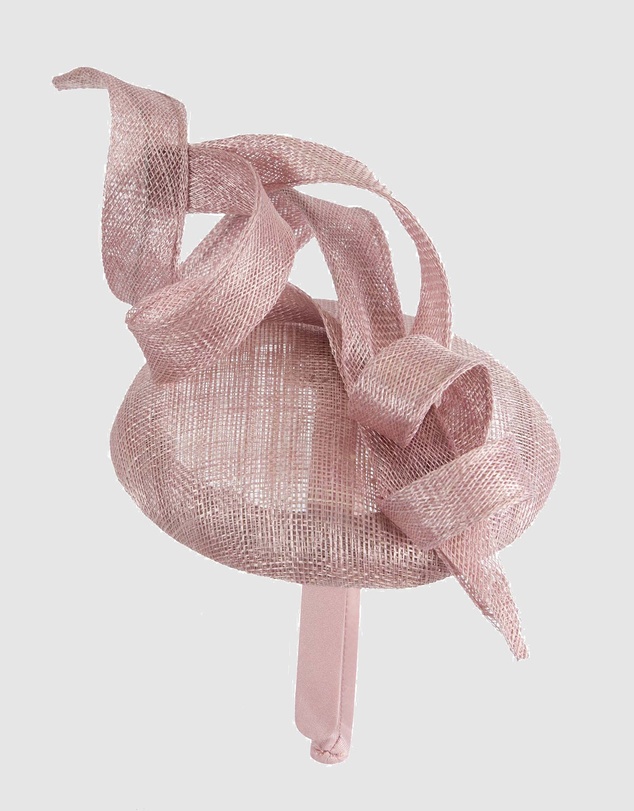 Max Alexander - Pillbox Pink Racing Fascinator