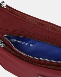 Pierre Cardin - Pierre Cardin Nylon Anti-Theft Crossbody Bag