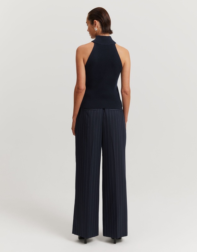 Country Road - Cgs-certified Cashmere Blend Rib Sleeveless Knit