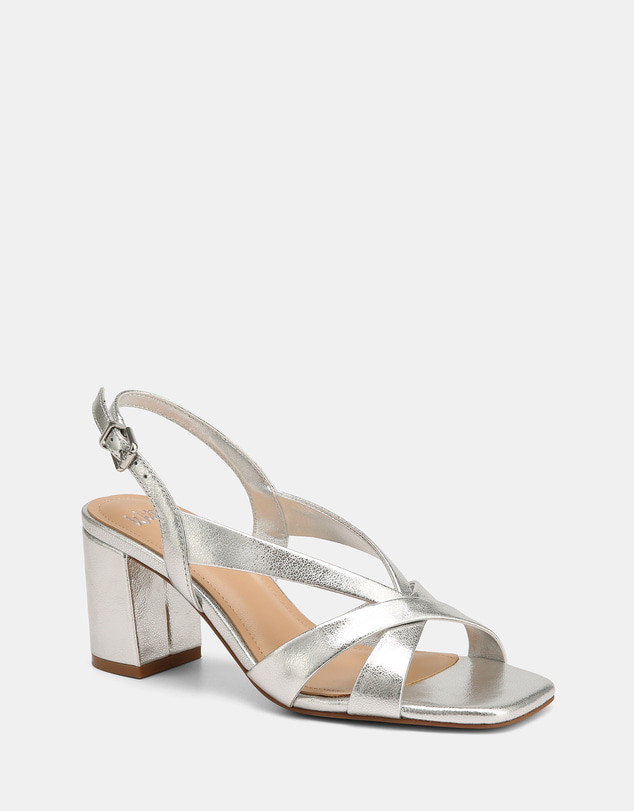 Wittner - Josie Metallic Leather Mid Heels