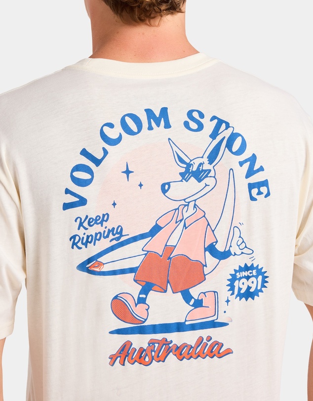 Volcom - Mens Aus Ripping Roo T-Shirt