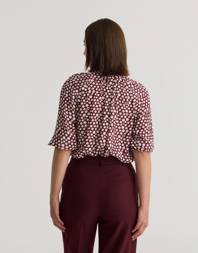Oxford - Simone Tie Neck Shirt