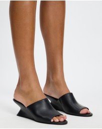 Dazie - Sal Structured Wedge Mules