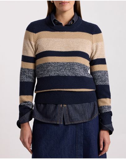 Navy Stripe
